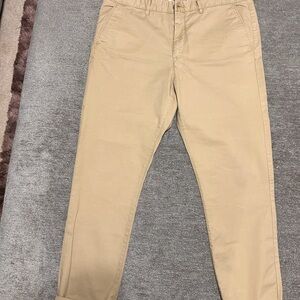 H&M Men's Skinny Fit Khaki Chinos